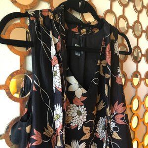 Available - Maeve Floral Print Dressy Tank